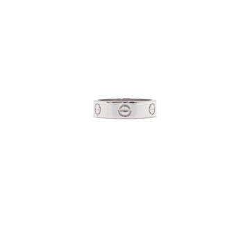 CARTIER 18Kホワイトゴールド 55mm クラシック ラブリング リング 16号 B40847 155099657