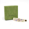 GUCCI インターロッキングGクリスタルヘアクリップヘアピンaa62814 155099901 [P]