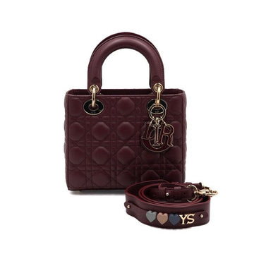 DIOR ラムスキン レディ スモール MY ABC トートバッグ兼ショルダーバッグ aa62873 155147011