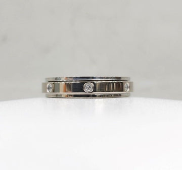 PIAGET 18k Diamant 7P Possession Ring 18K Weißgold 61 Größe G34PQ300 151527376