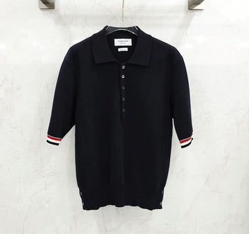 THOM BROWNE RWB トリミング ミラノ ステッチ 半袖 カラーティ MKP056A 146861993