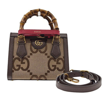 GUCCI ダイアナミニトートバッグ兼ショルダーバッグ (655661) 155180018