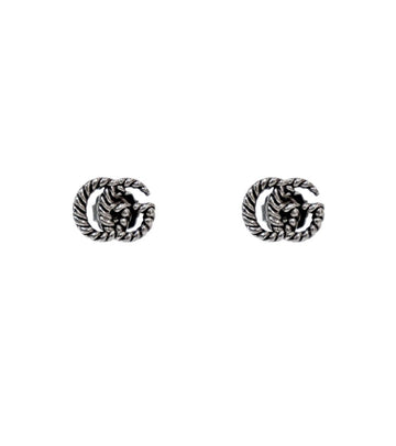 GUCCI ダブルGチェーンシルバーイヤリング 53309 155237290