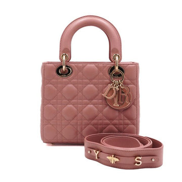 DIOR Mini Lady My ABC Blush Leder Tote Bag 123456 155261957