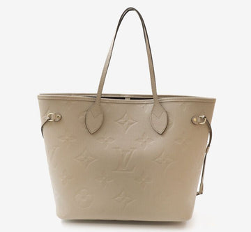 Louis Vuitton Neverfull MM Monogram Empreinte Turtler Grey Shoulder Bag M45686 155286193