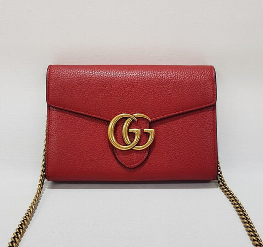 GUCCI マモン WOC チェーン クロスバッグ 401232 117047230