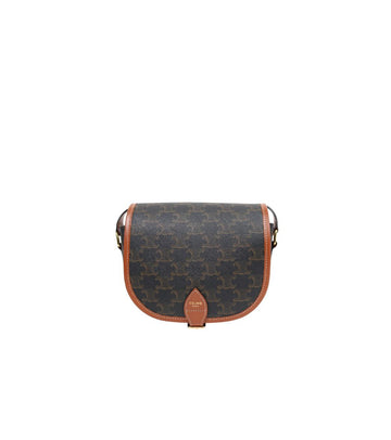 CELINE ミディアム トリオペ フォルコ クロスバッグ 56324 155300592