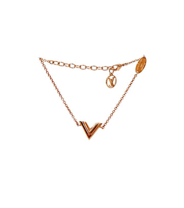 Louis Vuitton Essential V Rose Gold Bracelet 55104 155303085