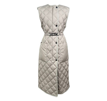 MONCLER ロングダウンベスト ベージュ K20931A0017554A81 155304380