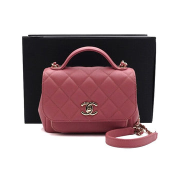 CHANEL ビジネス アフィニティ キャビア スモール トップハンドル トートバッグ チェーンショルダーバッグ クロスボディ aa63070 155374651