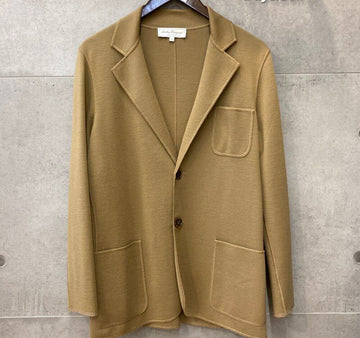 Salvatore Ferragamo Wool Cardigan Blazer Jacket Brown E092403 148410355