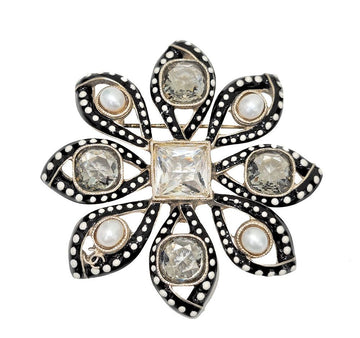 CHANEL Pearl Crystal Brooch 7205662558 72776939