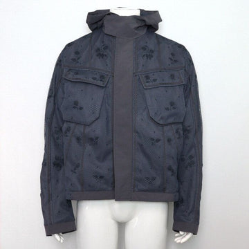 DIOR Nylon Mesh Flower Embroidery Track Herrenjacke 383C422A5771 155393839