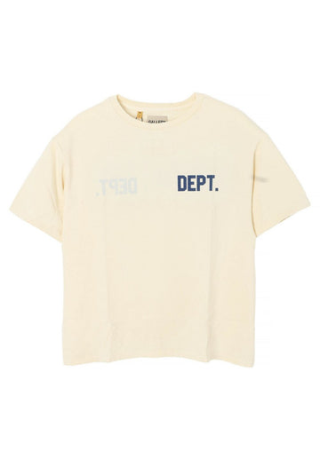 GALLERY DEPT Reversible Short Sleeve T-Shirt White 124800979