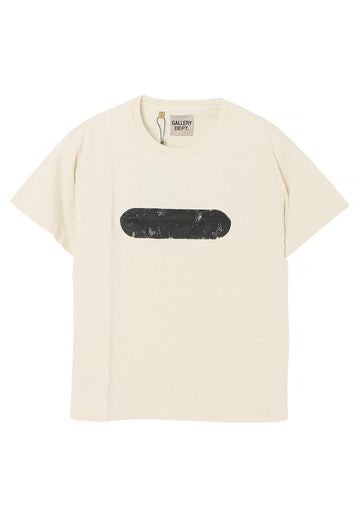 GALLERY DEPT Gallery Department GYM Short-Sleeve T-Shirt Cream GT10074 124800702