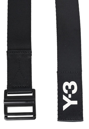 YOHJI YAMAMOTO Y3 クラシック ロゴ ベルト ブラック GK2074 122548618