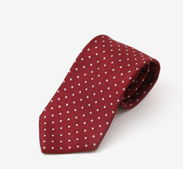 GUCCI Rautenmuster Krawatte Rot 8591986234 155410104