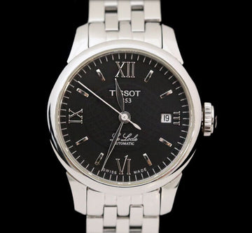 TISSOT Lerochel Stahl Schwarz 25,3MM Automatikkalender T41118353 125866368