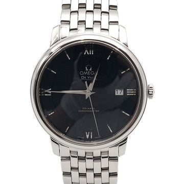 OMEGA デビル プレステージ 39.5mm ブルーダイヤル スチール オートマティック メンズウオッチ 42410402003001 155425175