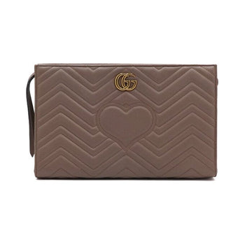 GUCCI Clutch Bag 448450 Matelassé GG in Rosa 155425524