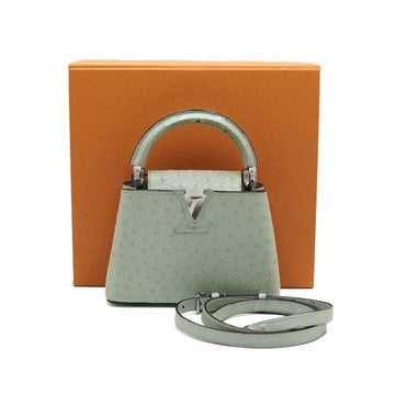 Louis Vuitton Ostrich Leather Mini Tote Bag 155425597