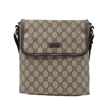 GUCCI PVC Messenger Flap Crossbody Bag (223666) 155425673
