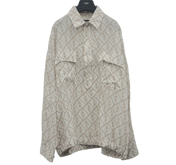 Fendi Linen Shirt With FF Logo 1092 151516448