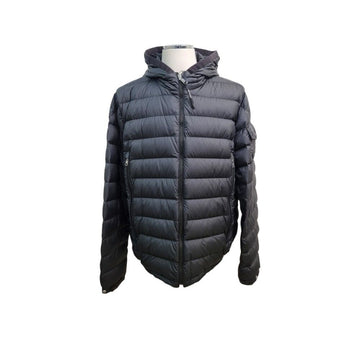 MONCLER フード付きショートダウンジャケット ブラック OAL36AJR 152199981