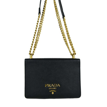 PRADA Saffiano Klappen Schultertasche Crossbody 13879 155426569