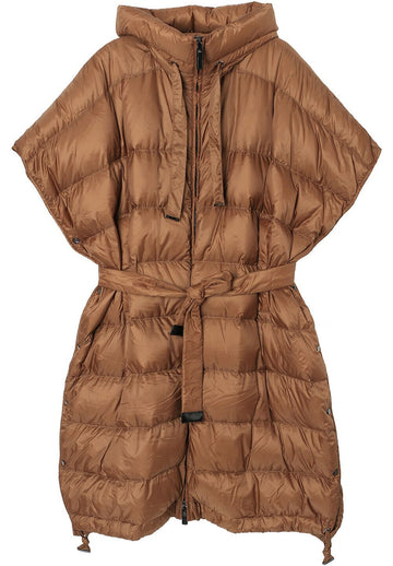 MaxMara Cape Down Jacket Loose Fit Caramel 113793886