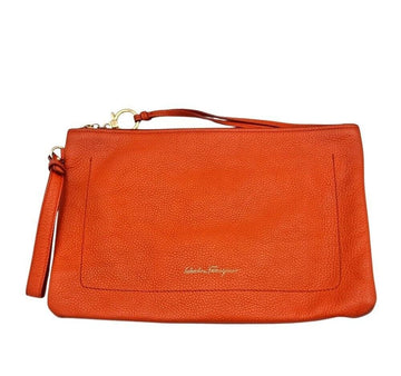 SALVATORE FERRAGAMO レザー クラッチ 8638924636 155451722