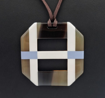 Hermes Horn Necklace 8614809610 155428591
