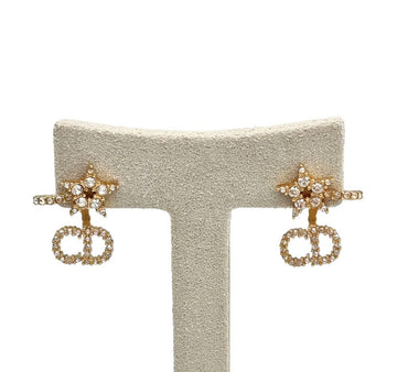Dior Gold Plated Cubic Earrings 8642492140 155454175