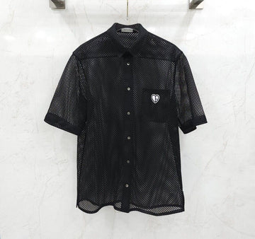 DIOR メッシュハートロゴ半袖シャツ 153469339