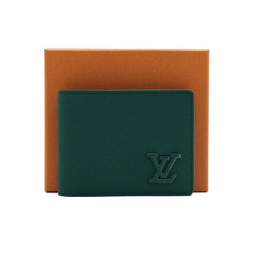 LOUIS VUITTON M82273 Grüne Leder Aerogramm Männer Multifunktions Geldbörse 155499829
