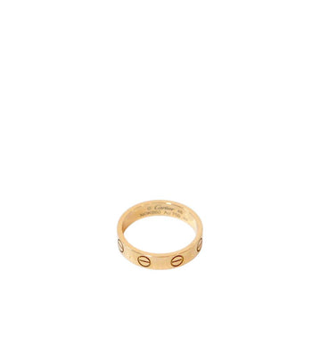 CARTIER Mini 750 Pink Gold Love Ring 48 155500172