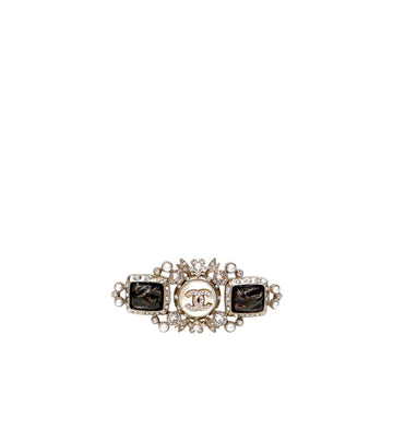 CHANEL キュービック CC ブローチ 44591 155500198