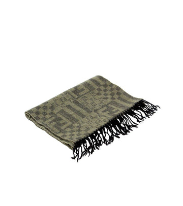 Fendi Khaki FF Scarf 41125 155500227