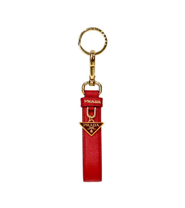 Prada Red Saffiano Keyring 46322 155500239