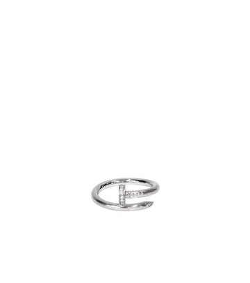 CARTIER 18K ホワイトゴールド ジャスト アンクル 22P ダイヤ リング 39914 155500247