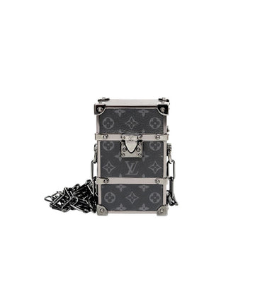 Louis Vuitton Monogram Eclipse Mini Trunk Box 37642 155500302