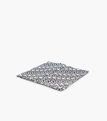 Dior Pattern White Black Scarf 11571 155500307