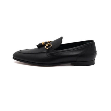 Gucci Black Leather Tassel Jordan Men Loafers Shoes 758068 155518541
