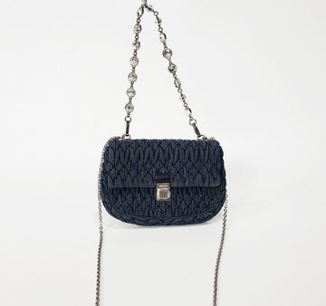 MIU MIU Krisallkette Schultertasche RT0636 155403486