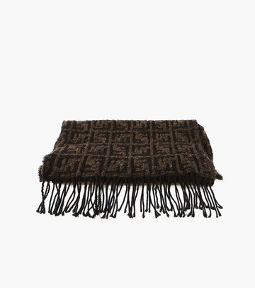 Fendi Brown FF Pattern Scarf 2784 155525366