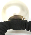 CHANEL Pearl Hair Scrunchie Black 4863 155525372 [P]