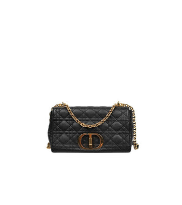 DIOR ブラック カロ チェーン ショルダーバッグ 56962 155526502
