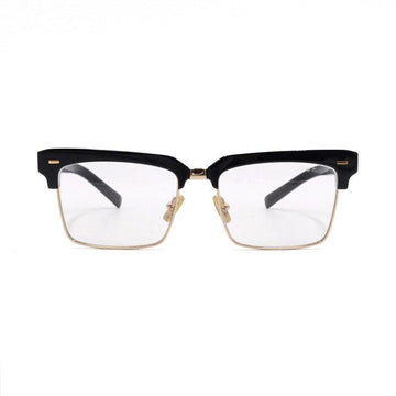 Miu Miu Gold-Toned Narrow Frame Lettering Logo Women's Eyeglasses AA63099 155526566