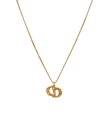 Dior Cubic CD Gold Necklace 54961 155526975