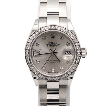 Rolex Lady Datejust Star Diamond 28mm Steel Watch 279384RBR 153399216